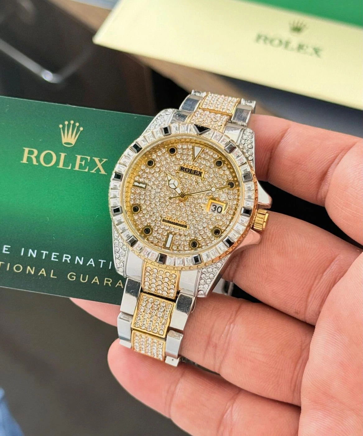 Rolex Diamond Two-Tone Dial 2