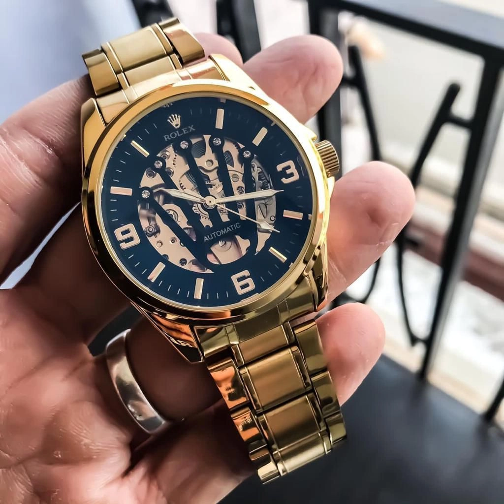 Rolex Automatic Gold & Black 1