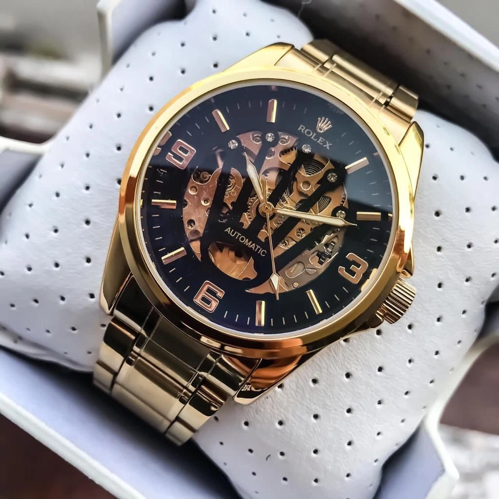 Rolex Automatic Gold & Black 2