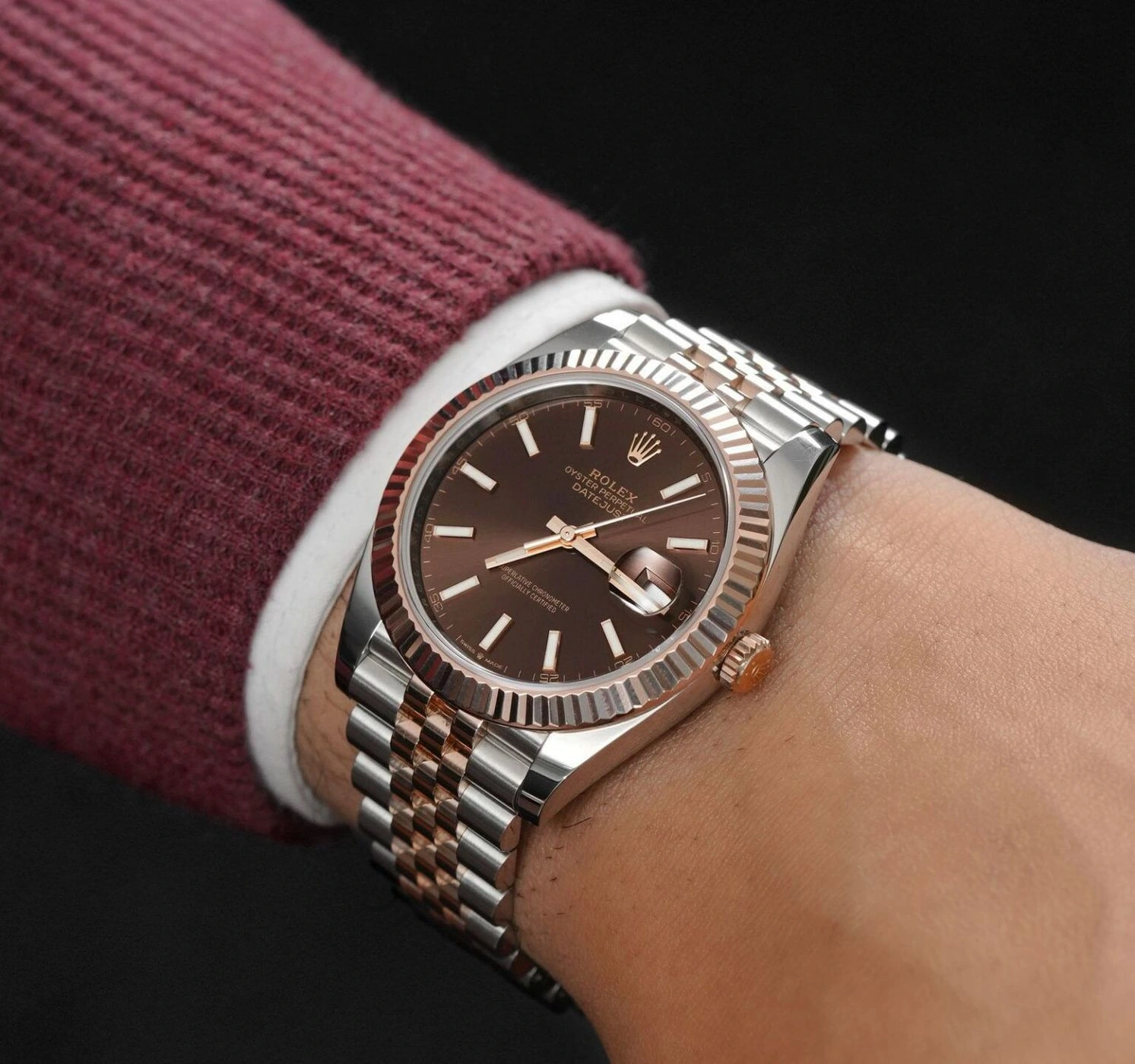 Rolex Oyster Perpetual Silver Automatic 3