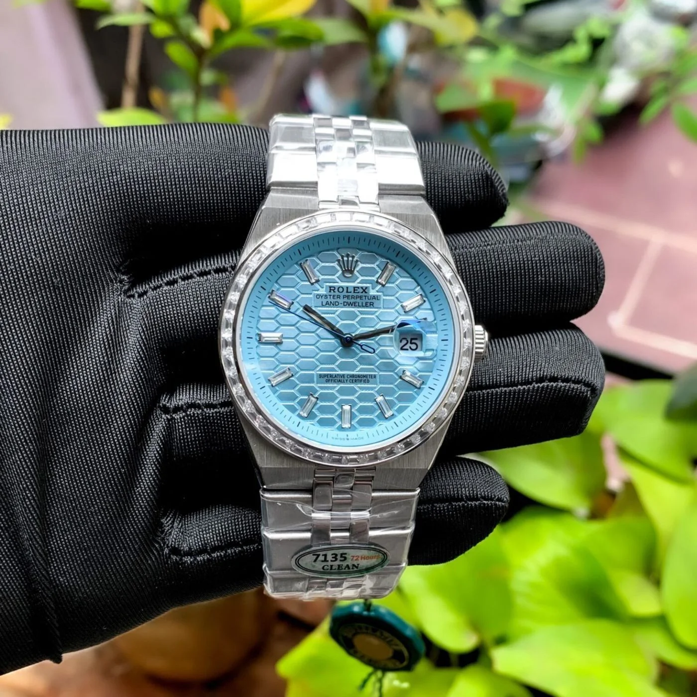 Rolex Land-Dweller Ice Blue Dial 1