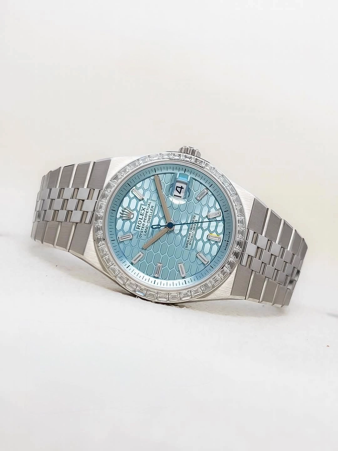 Rolex Land-Dweller Ice Blue Dial 3