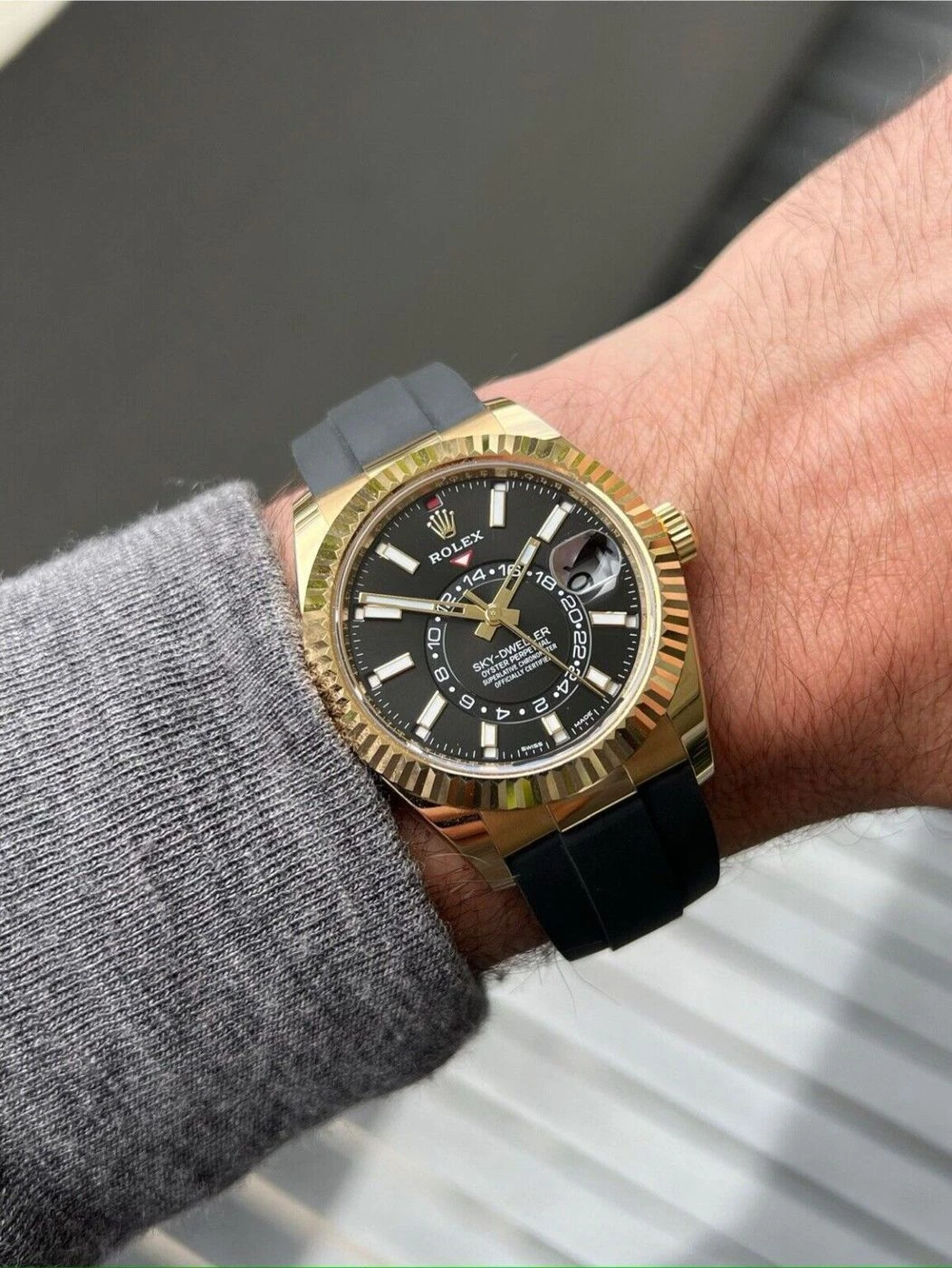 Rolex Sky-Dweller Automatic Black Dial 4