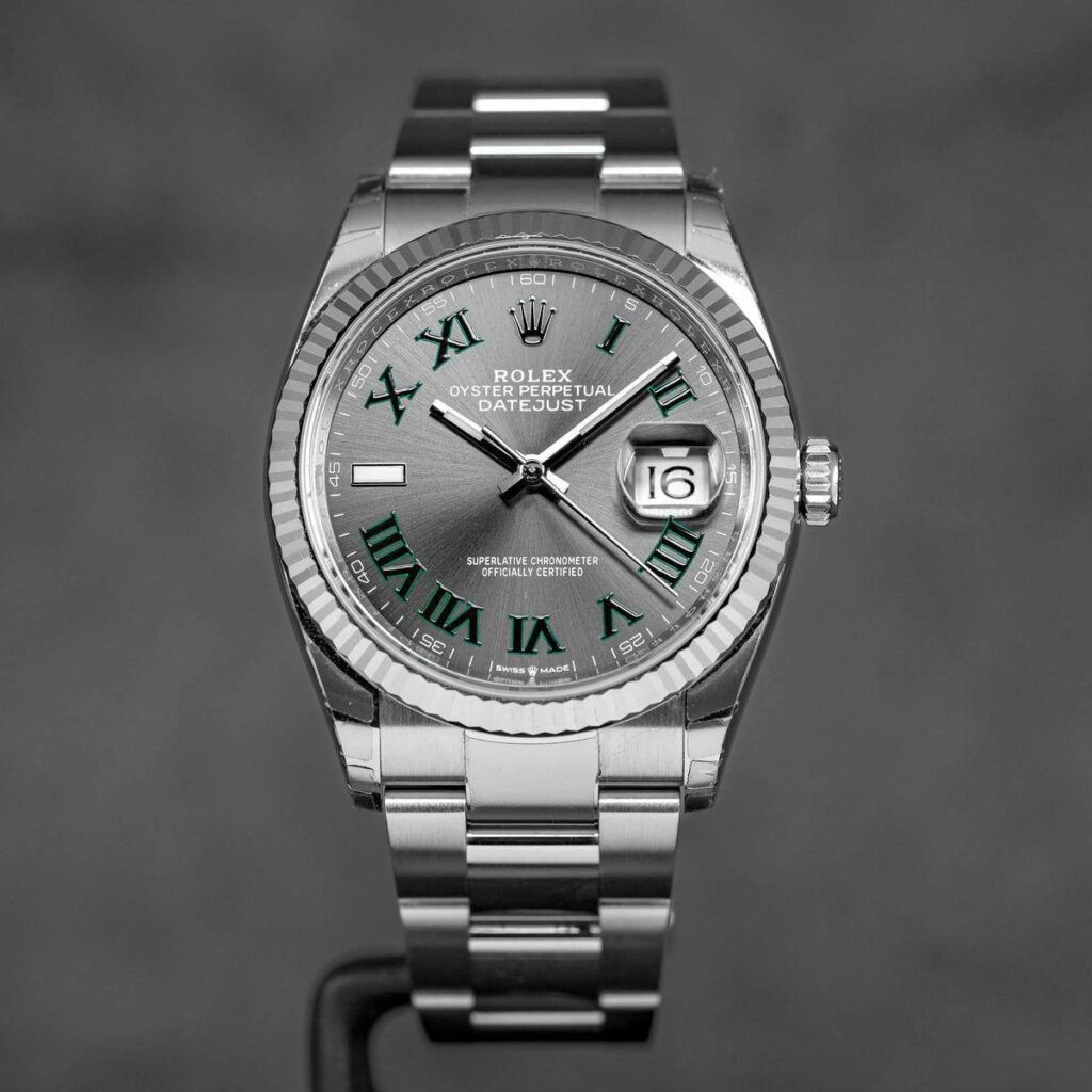 Rolex Oyster Perpetual Datejust Silver 5