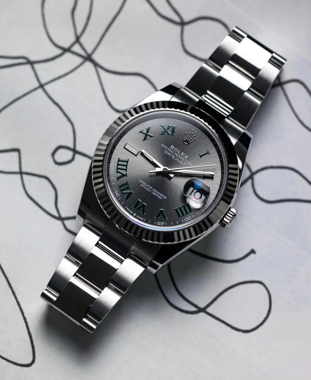 Rolex Oyster Perpetual Datejust Silver 6