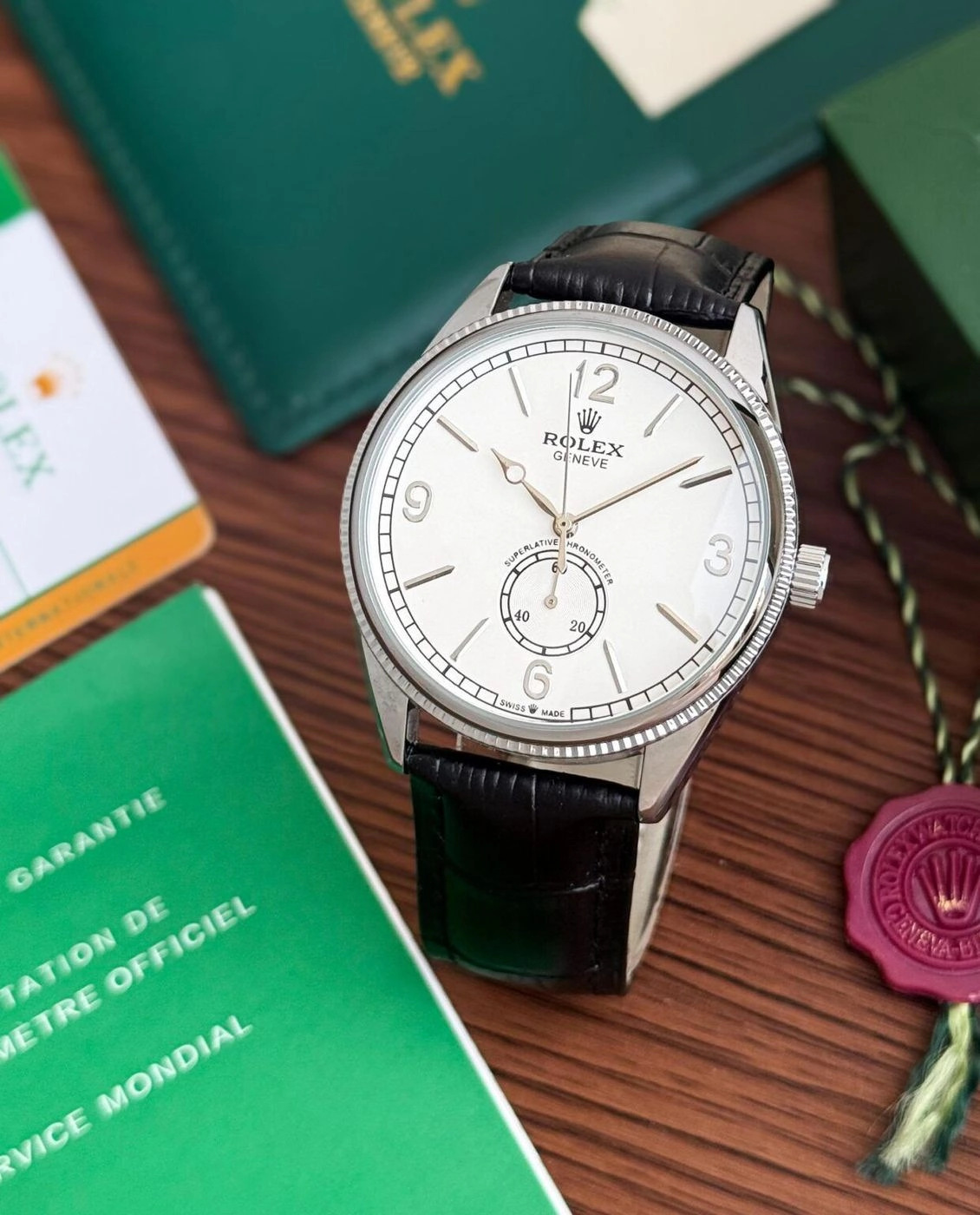 Rolex Geneve Automatic White Dial 1