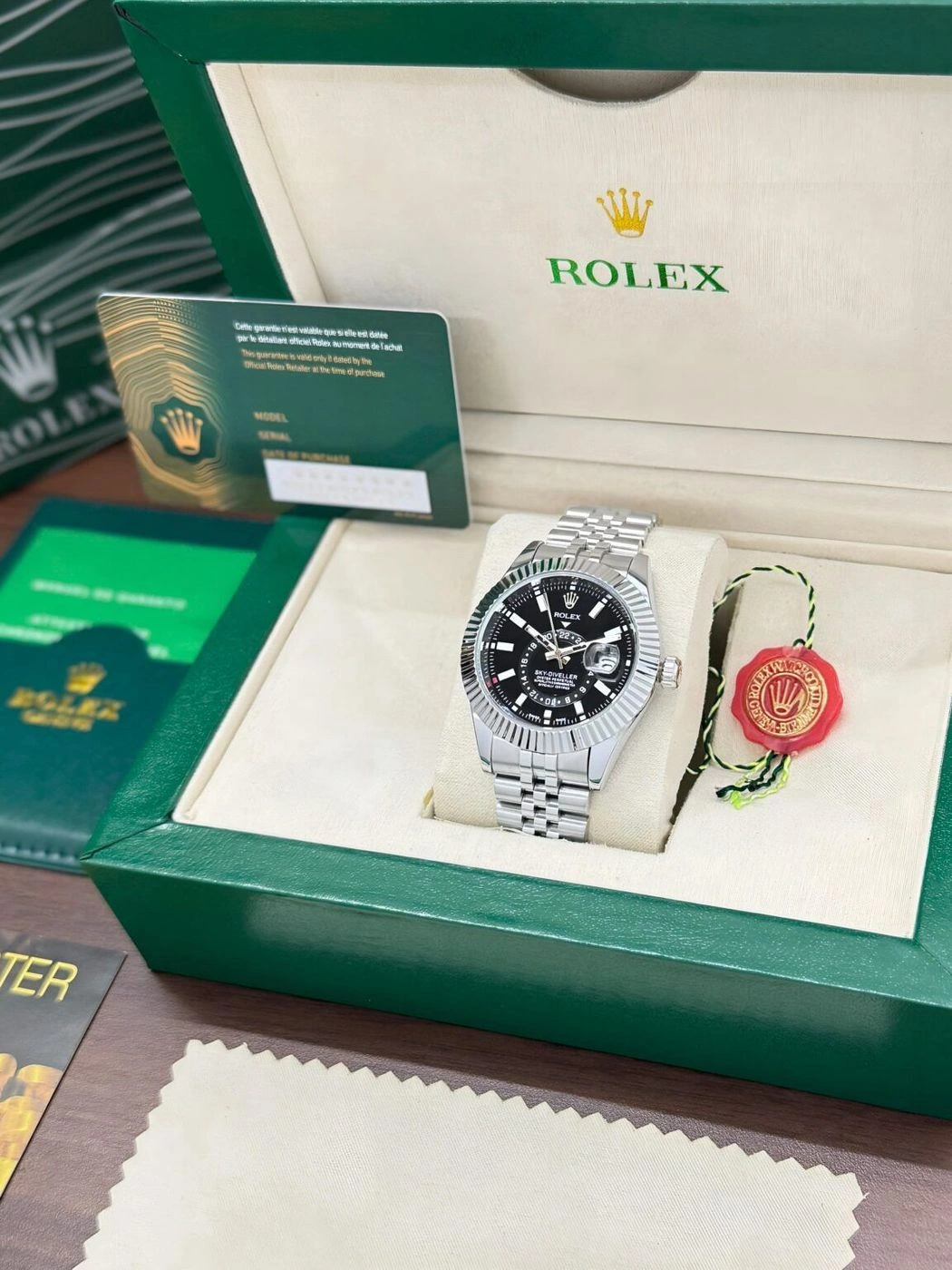 Rolex Sky-Dweller Silver Quartz 2
