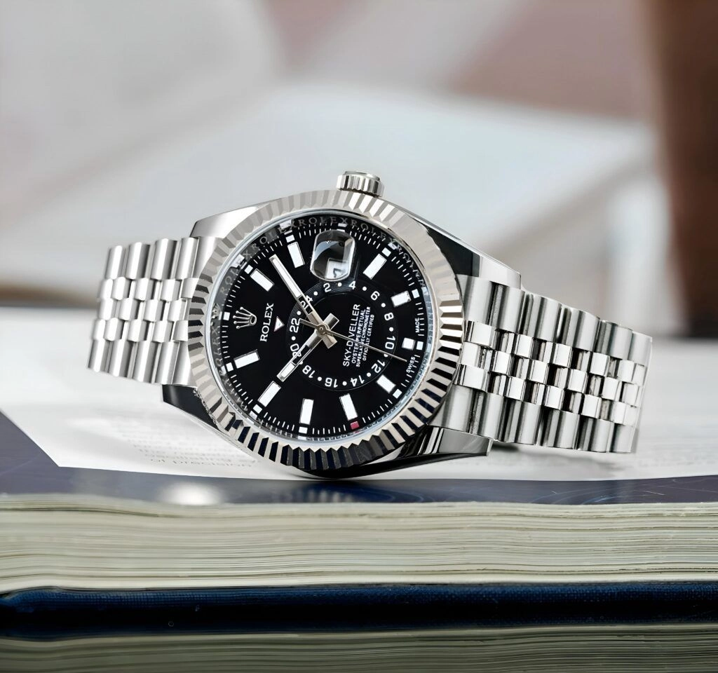 Rolex Sky-Dweller Silver Quartz 6
