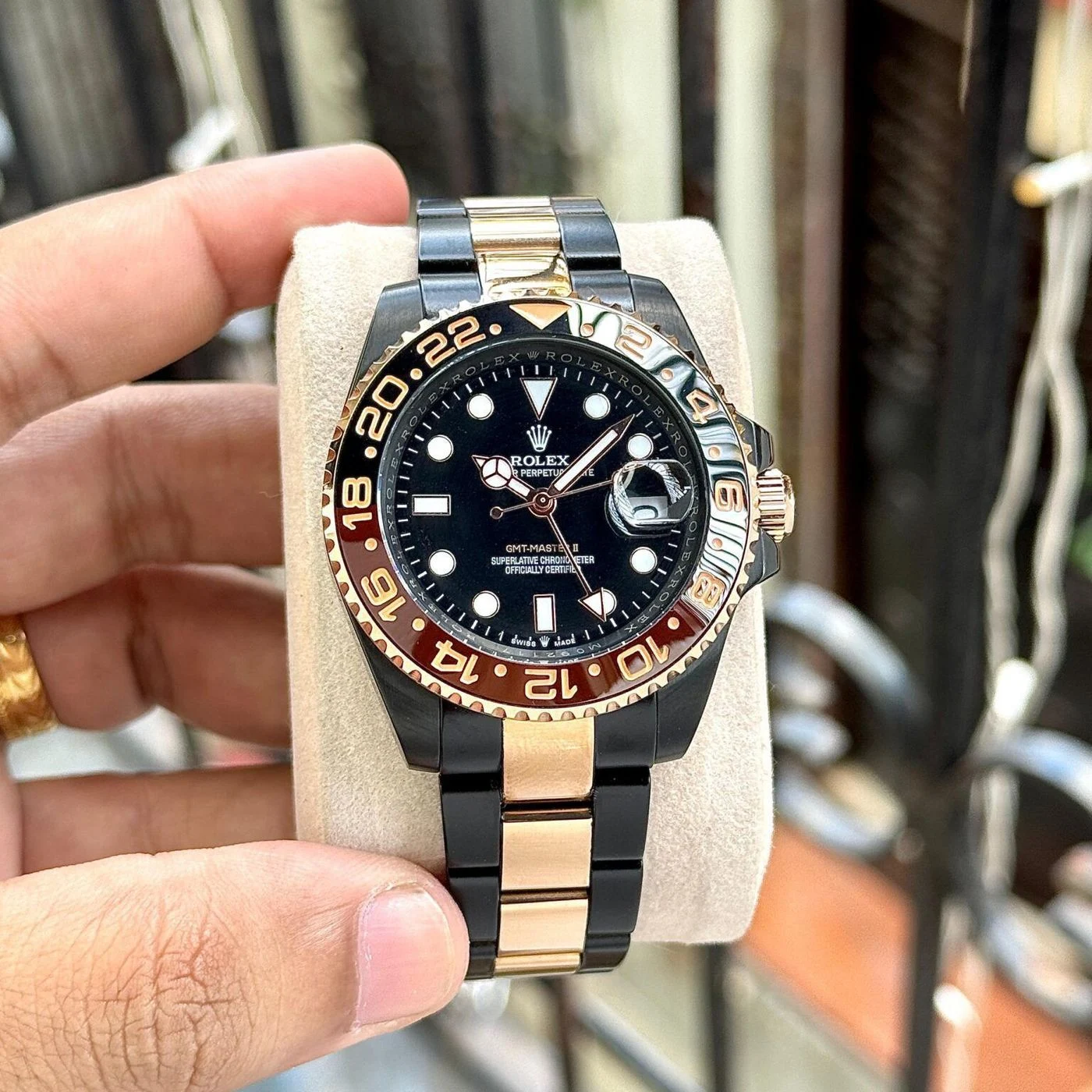 Rolex GMT-Master II Black & Rose Gold 3