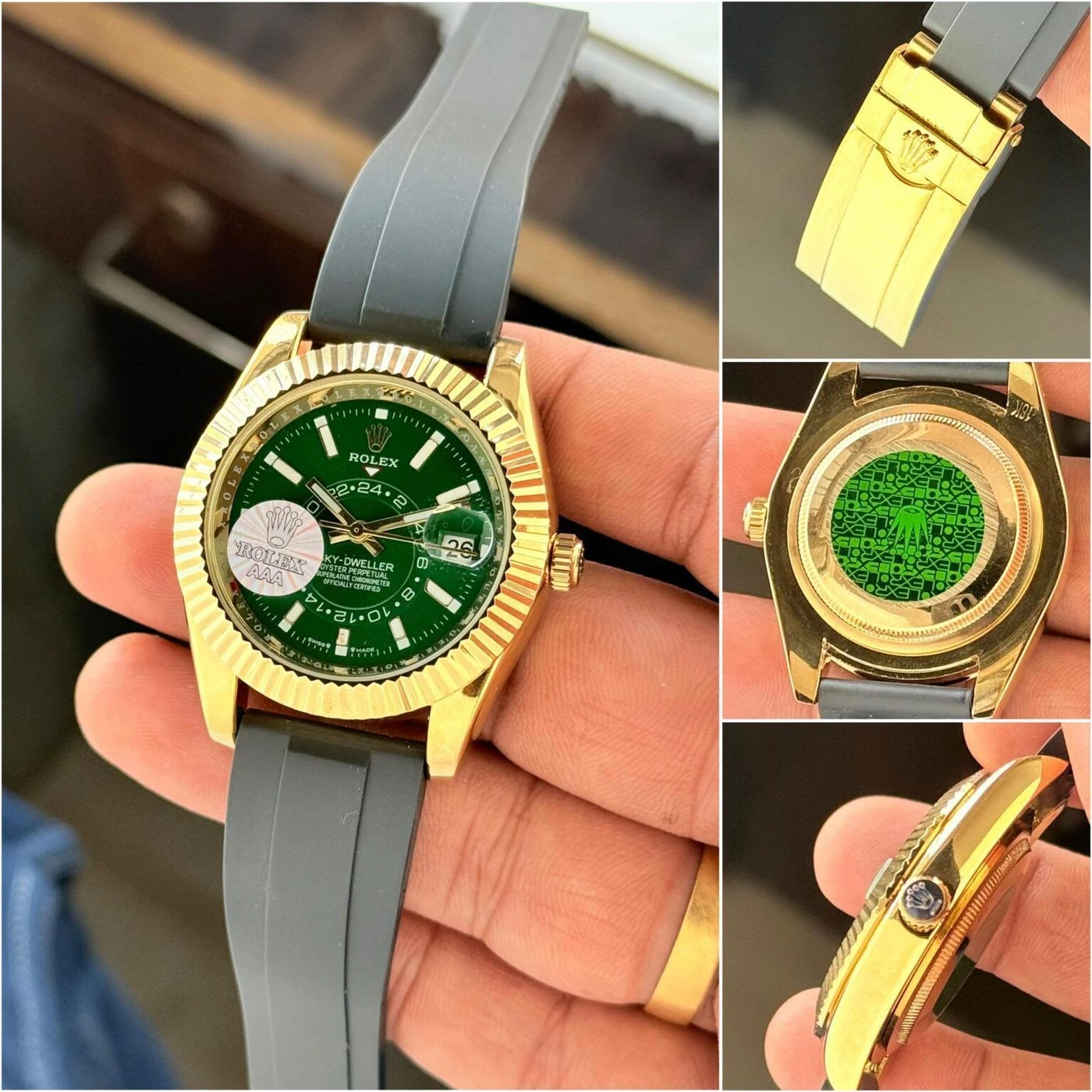 Rolex Sky-Dweller Green Dial 3
