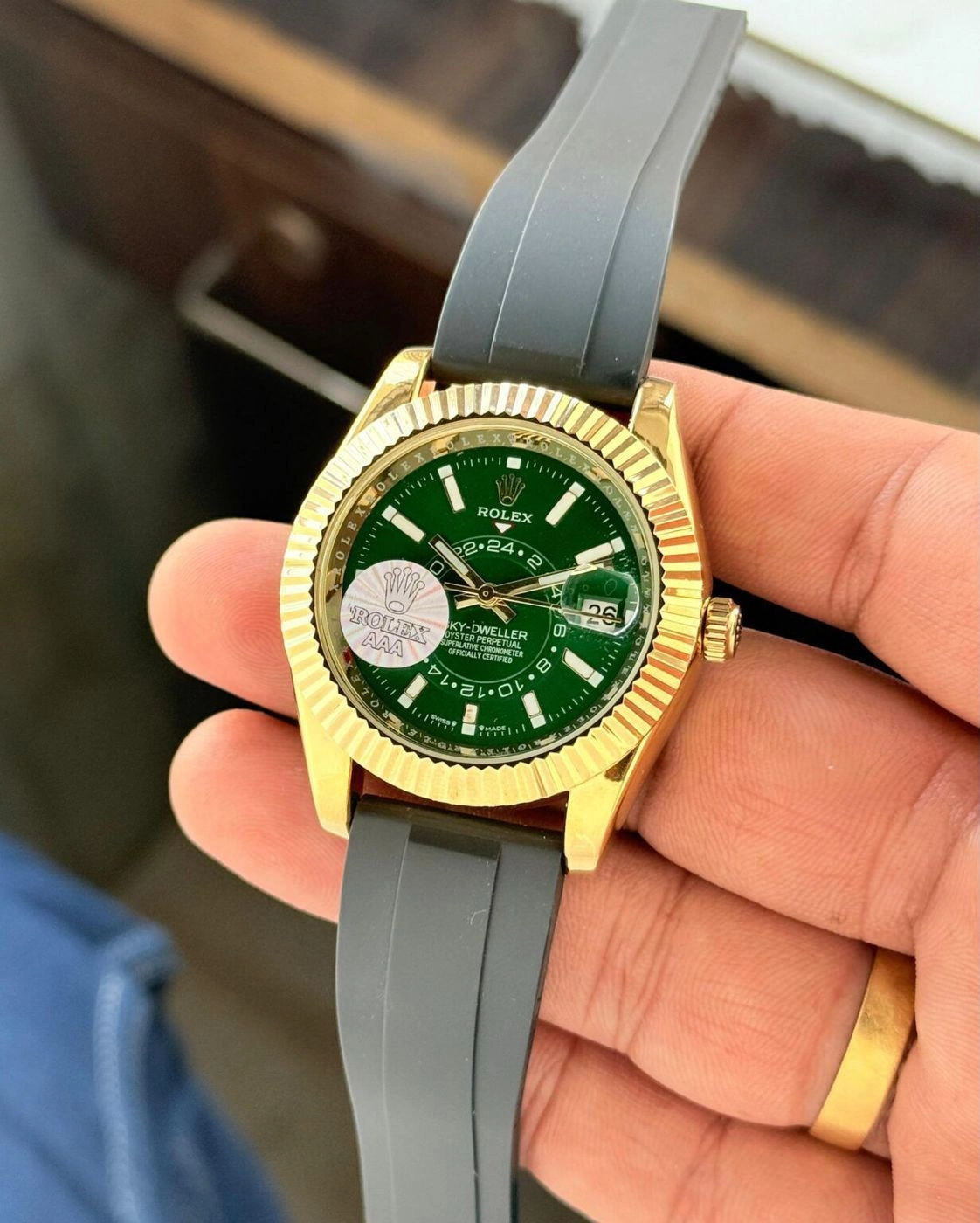 Rolex Sky-Dweller Green Dial 5