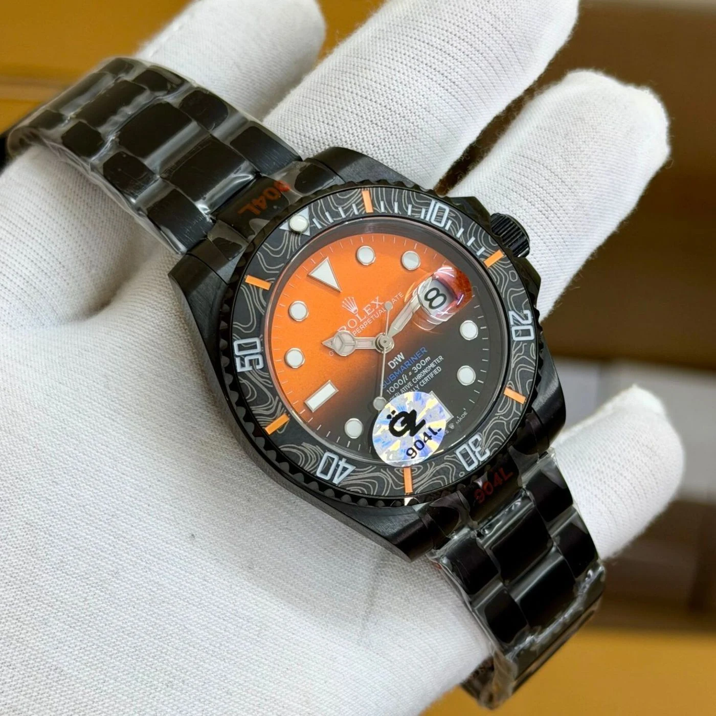 Rolex Submariner Black Semi ETA Automatic 1