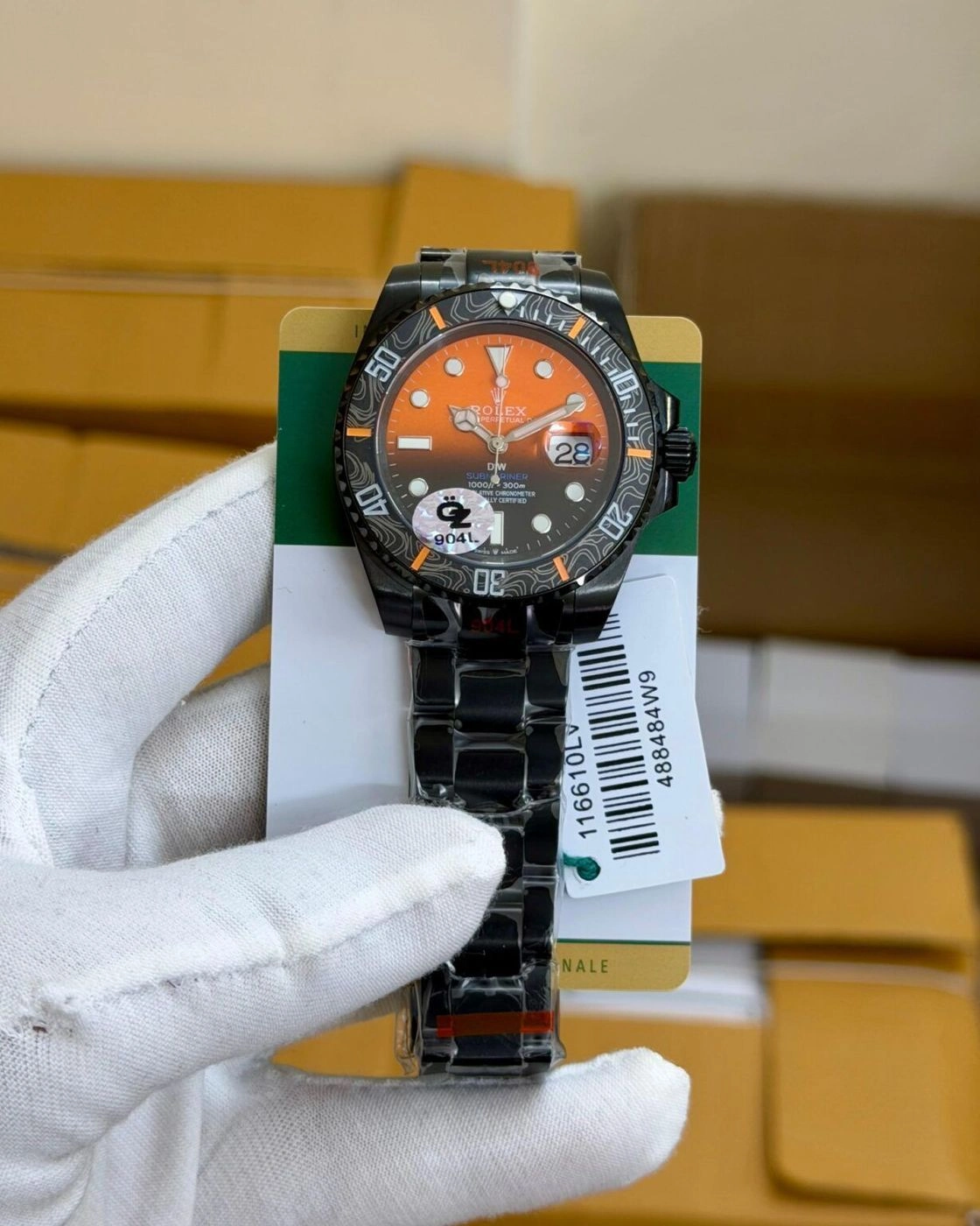 Rolex Submariner Black Semi ETA Automatic 2