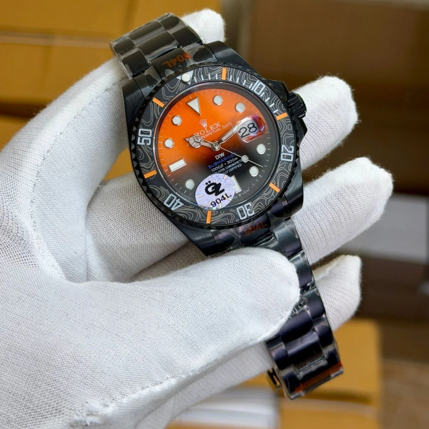 Rolex Submariner Black Semi ETA Automatic 3