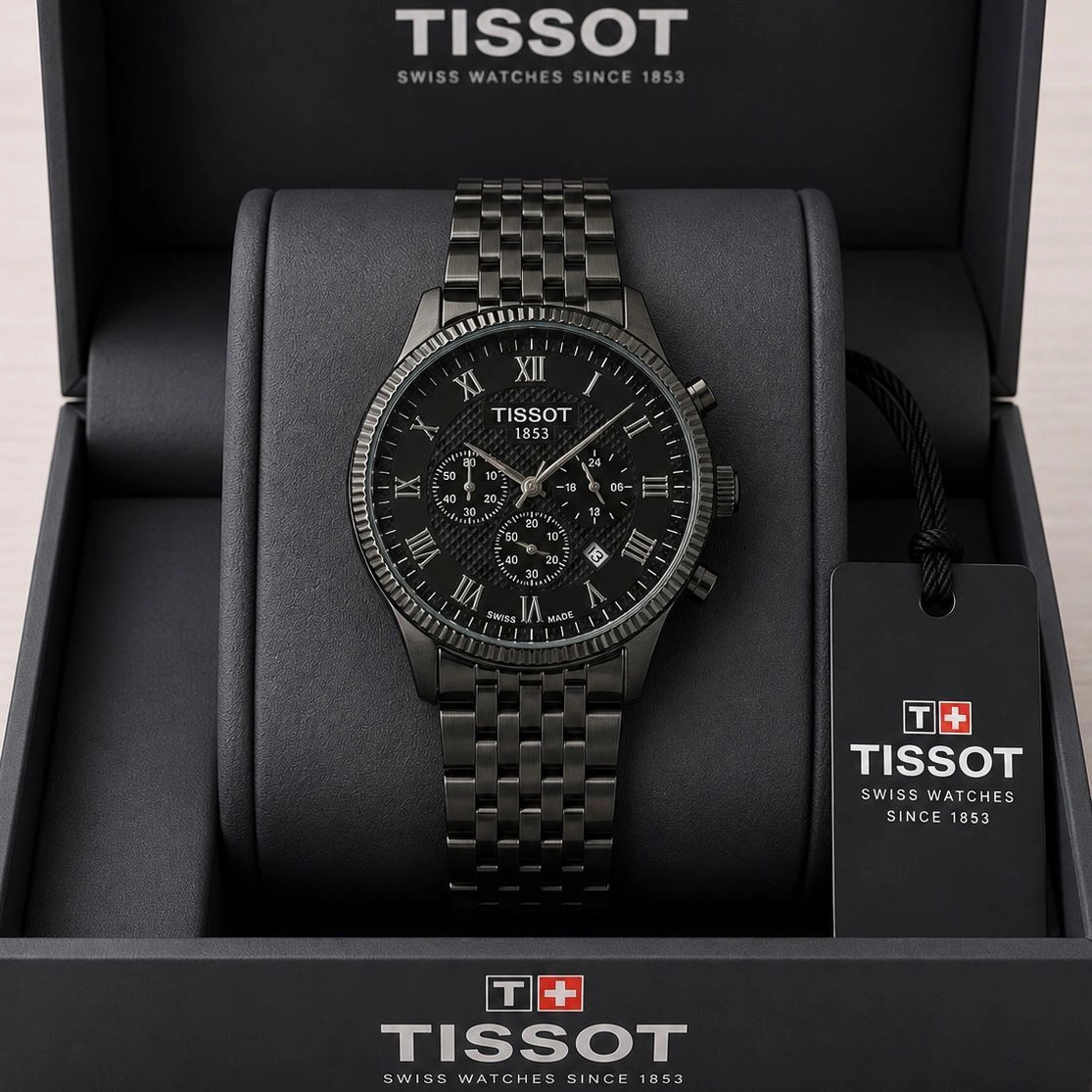 Tissot 1853 Black Chronograph 1