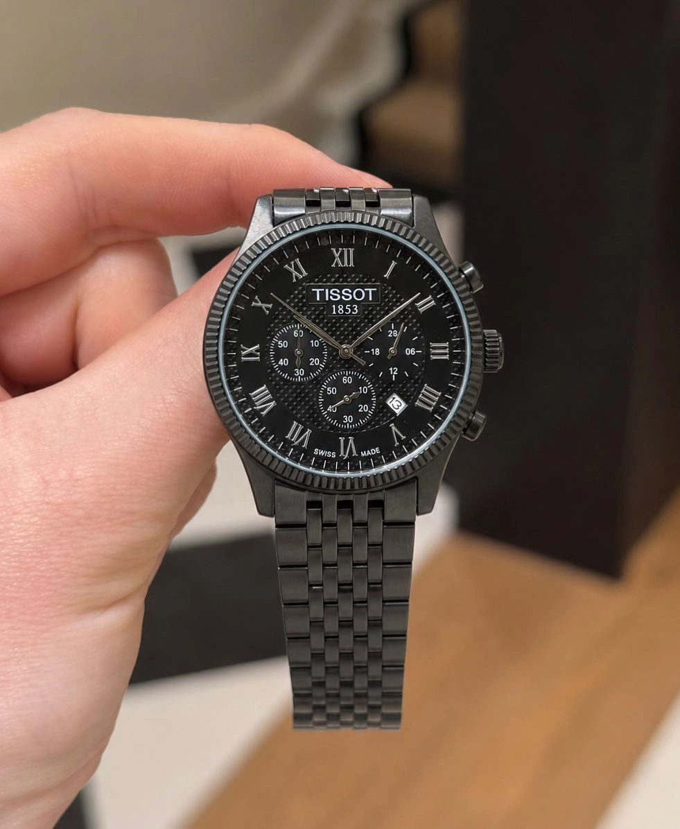 Tissot 1853 Black Chronograph 4