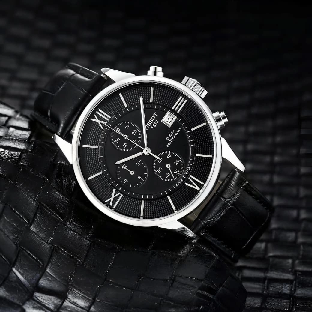 Tissot 1853 Black Dial Chronograph 1