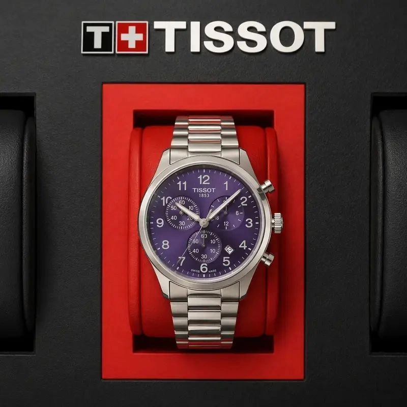 Tissot 1853 Blue Chronograph 1