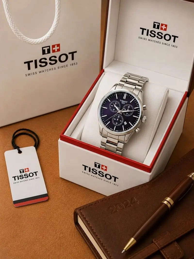 Tissot 1853 Blue Dial Chronograph 1