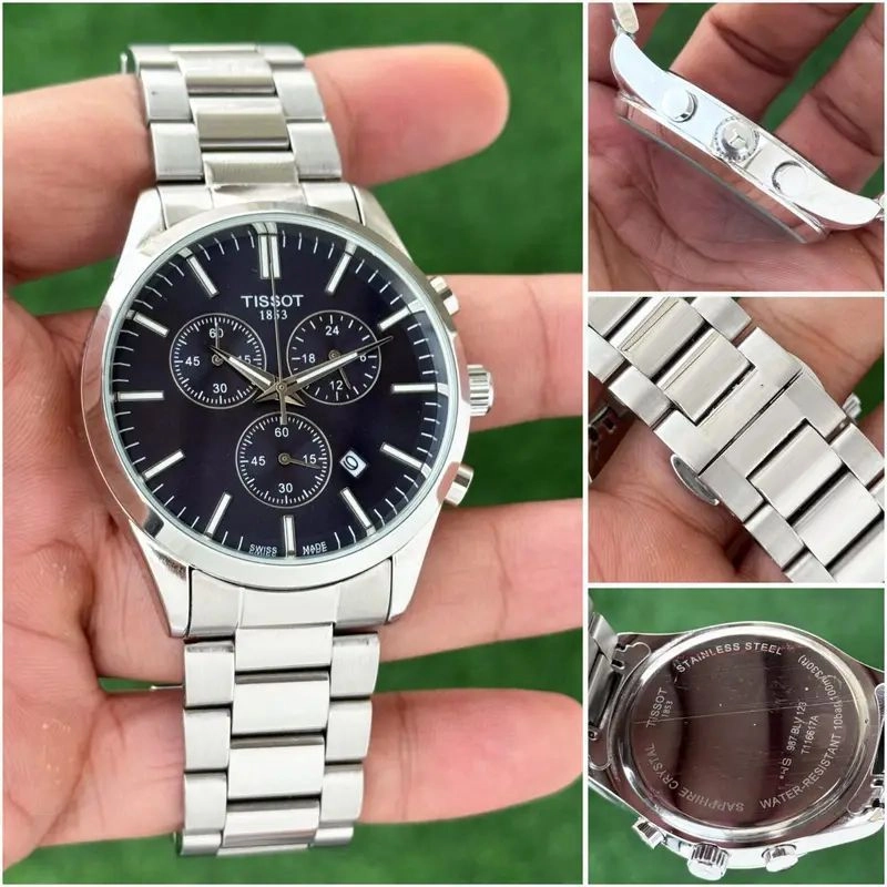 Tissot 1853 Blue Dial Chronograph 4