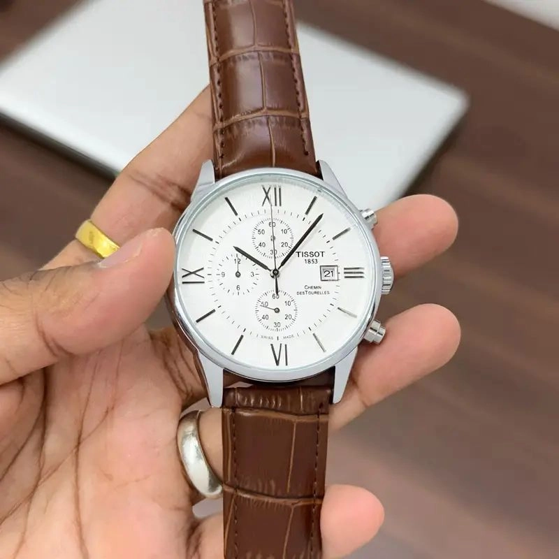 Tissot 1853 Chronograph White Dial 1