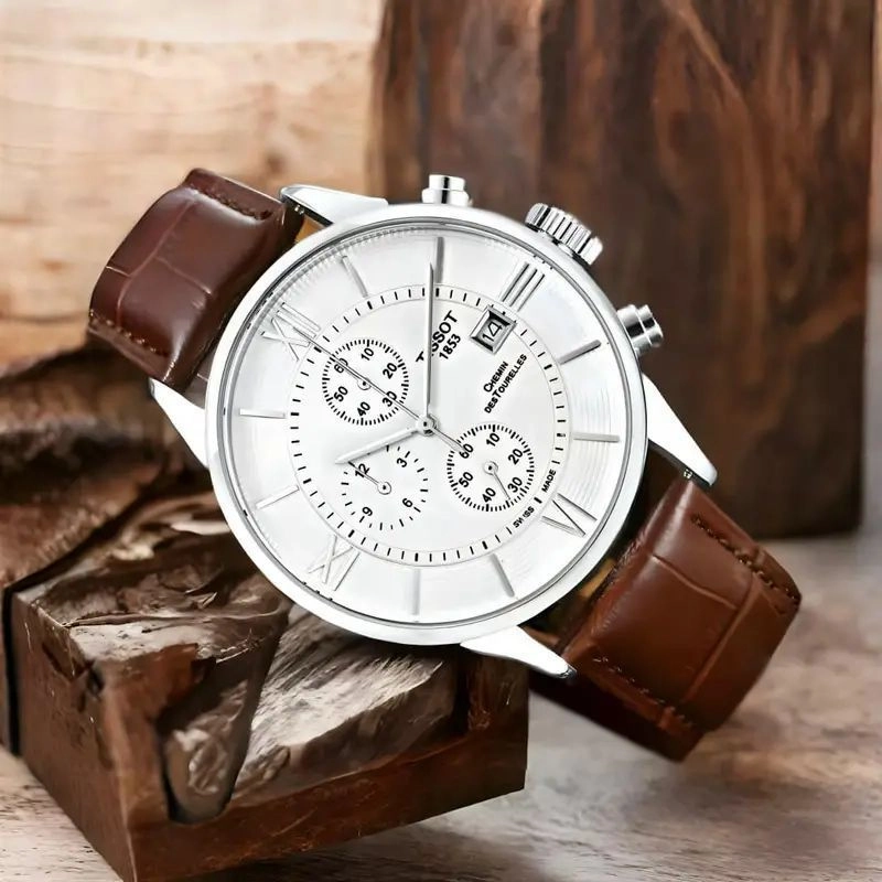 Tissot 1853 Chronograph White Dial 2