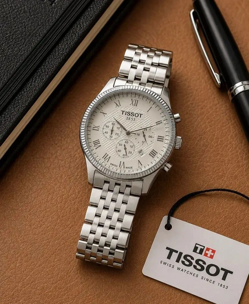 Tissot 1853 White Chronograph 2