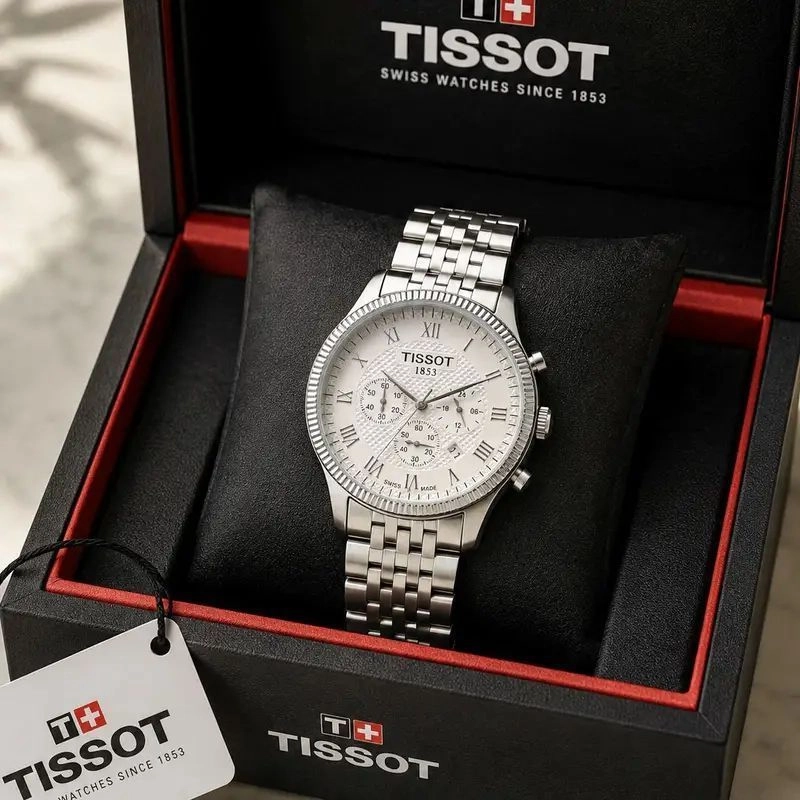 Tissot 1853 White Chronograph 3
