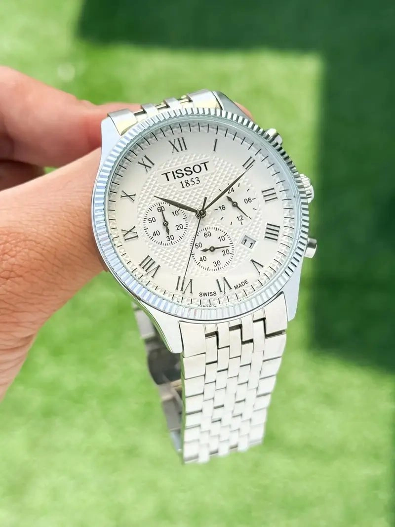 Tissot 1853 White Chronograph 4