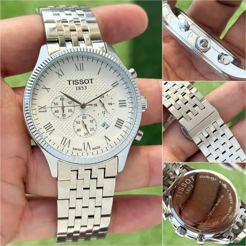 Tissot 1853 White Chronograph 5
