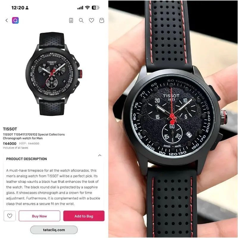 Tissot Black T-Race Vuelta Chronograph 5
