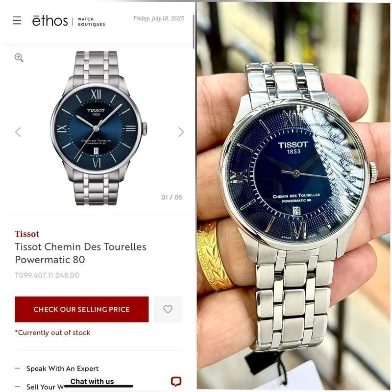 Tissot Chemin Des Tourelles Automatic 2
