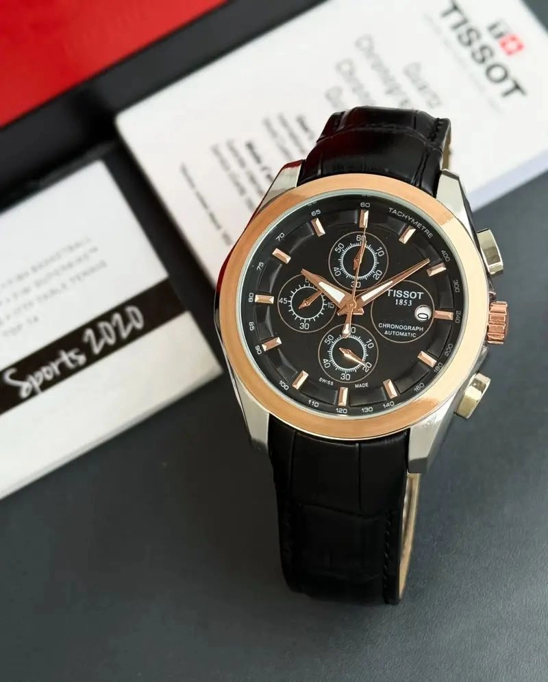 Tissot Couturier 1853 Black Silver Edition 1