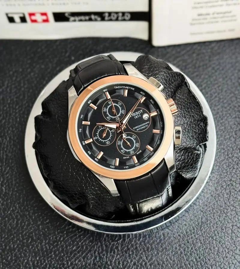 Tissot Couturier 1853 Black Silver Edition 2