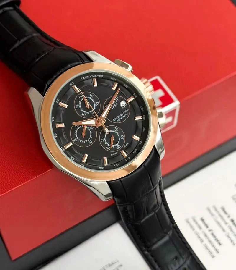 Tissot Couturier 1853 Black Silver Edition 3