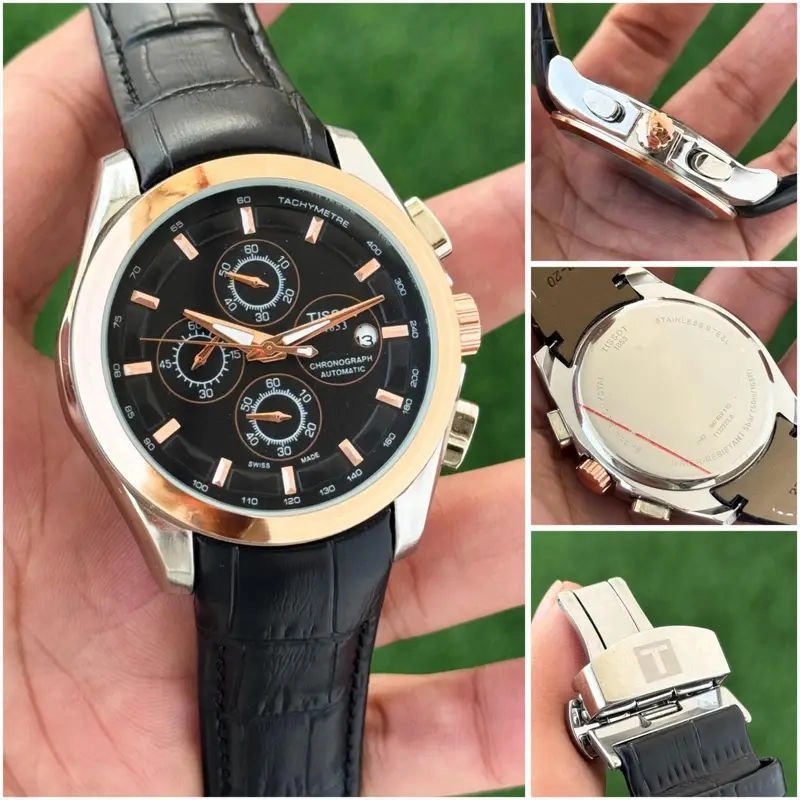 Tissot Couturier 1853 Black Silver Edition 4