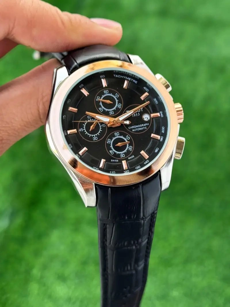 Tissot Couturier 1853 Black Silver Edition 5