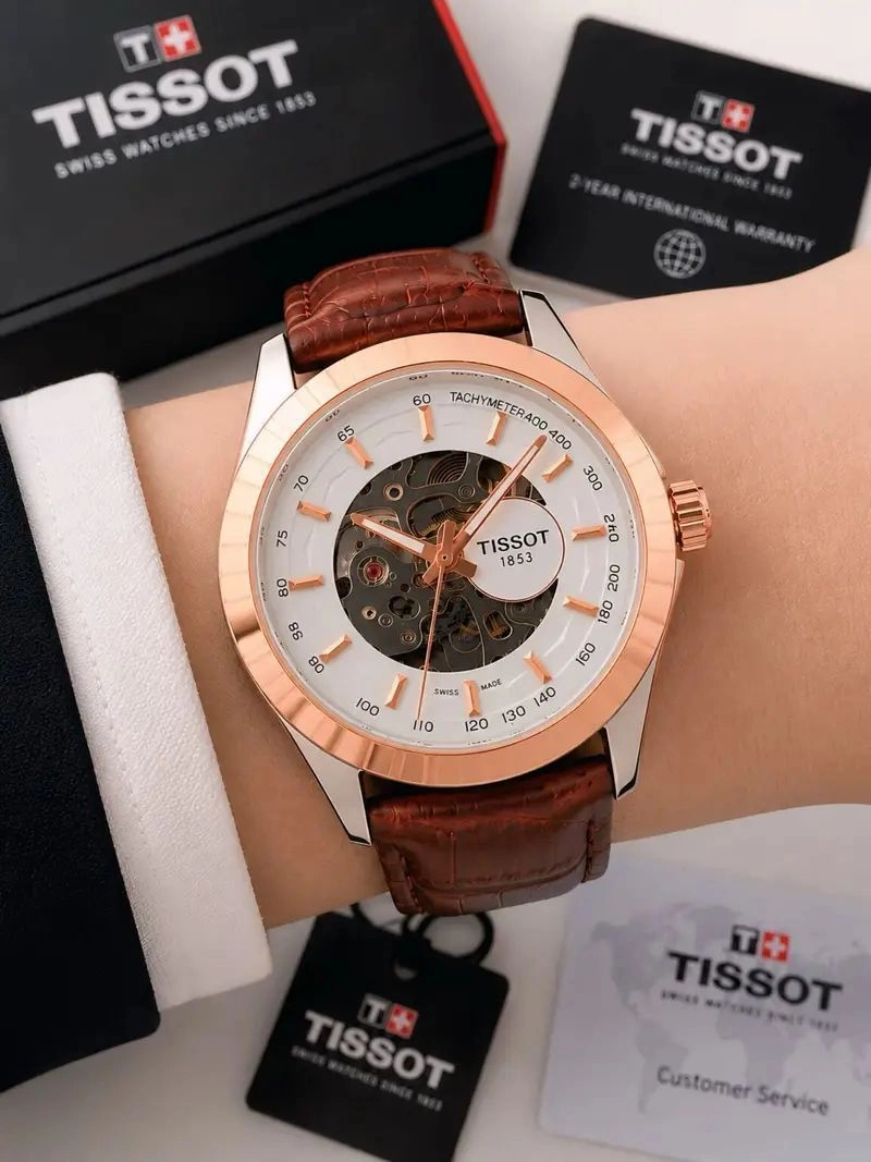 Tissot Couturier Automatic 42mm Open Heart Dial 1
