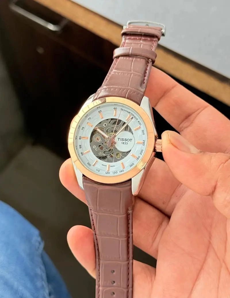 Tissot Couturier Automatic 42mm Open Heart Dial 2