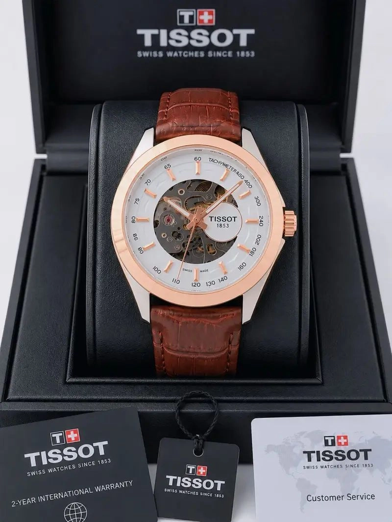Tissot Couturier Automatic 42mm Open Heart Dial 3