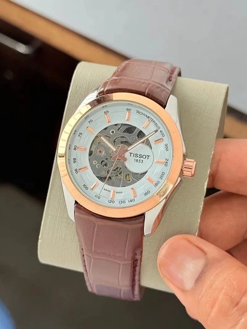 Tissot Couturier Automatic 42mm Open Heart Dial 4