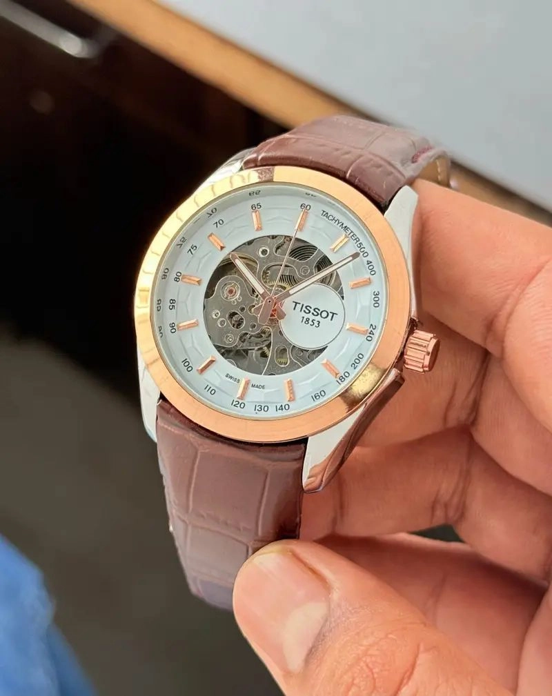 Tissot Couturier Automatic 42mm Open Heart Dial 5