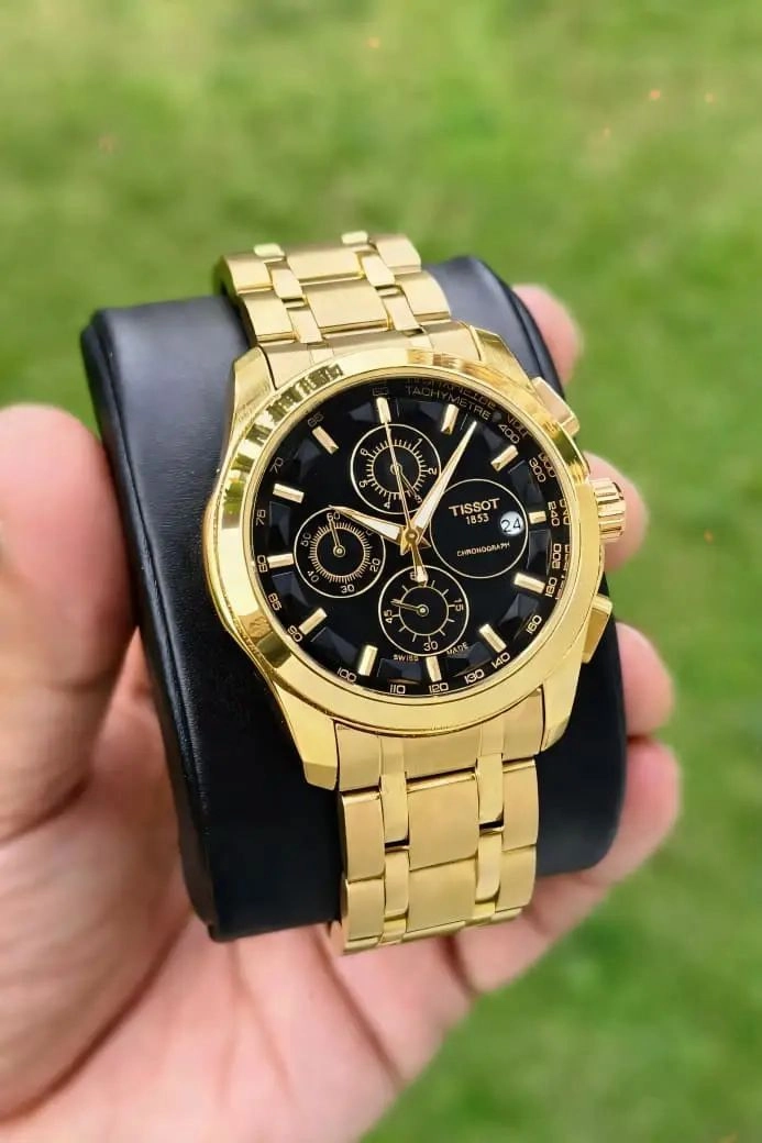 Tissot Couturier Chronograph Gold Edition 2