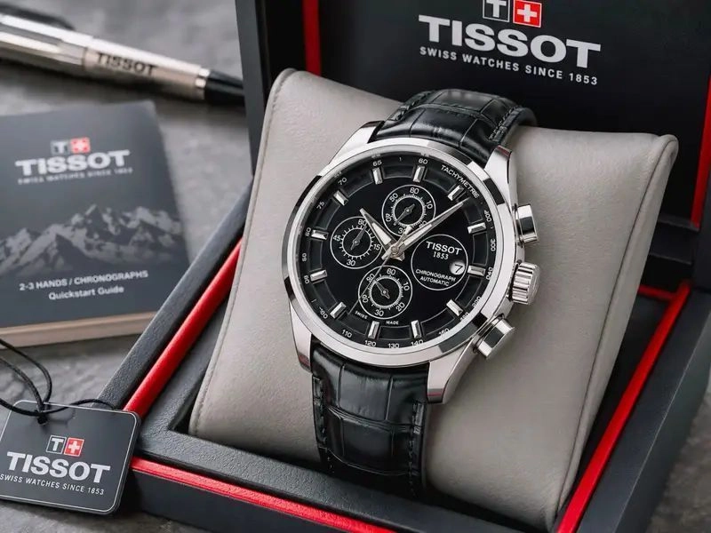 Tissot Couturier Date black Chronograph 1