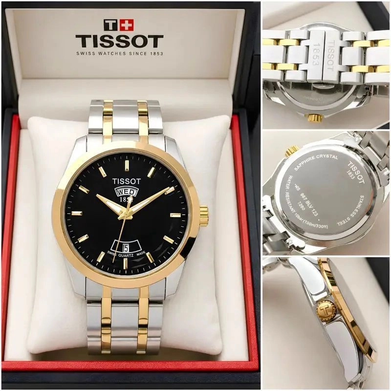 Tissot Couturier Day-Date Gradient Dial 5