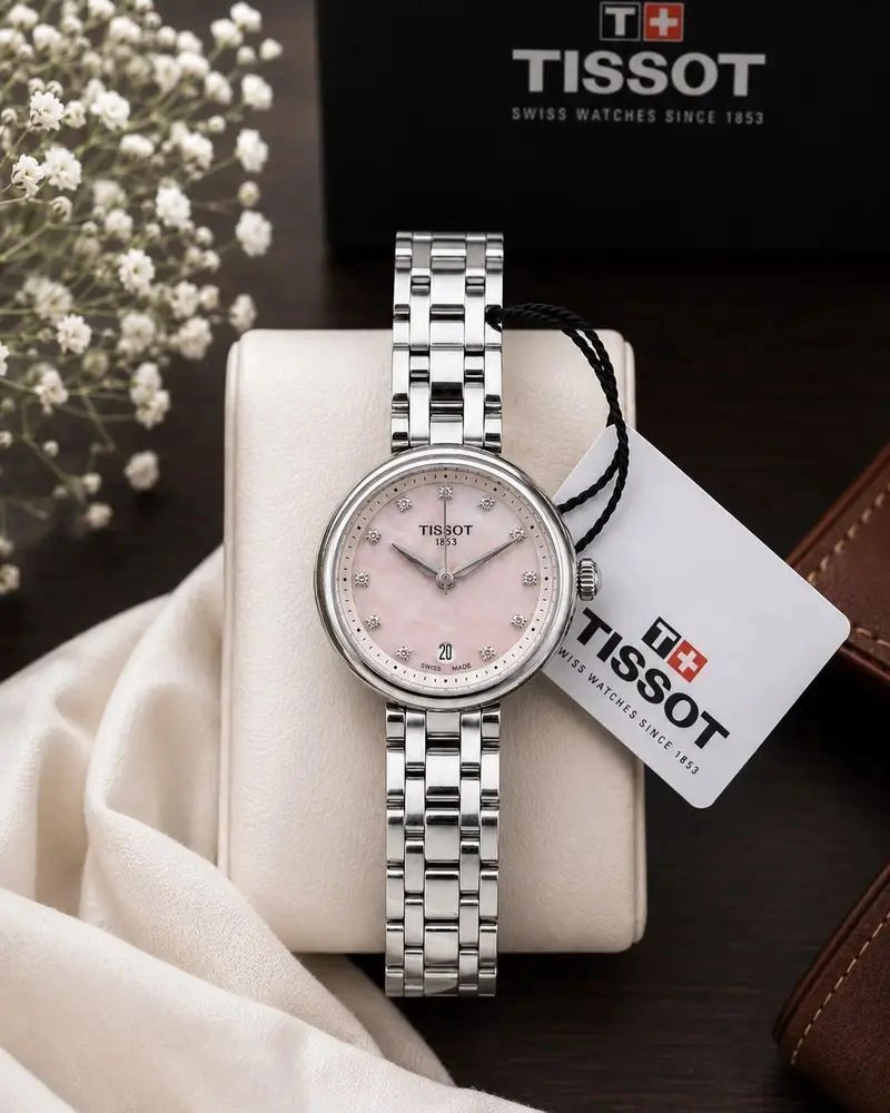 Tissot Flamingo Mother-of-Pearl Dial 1
