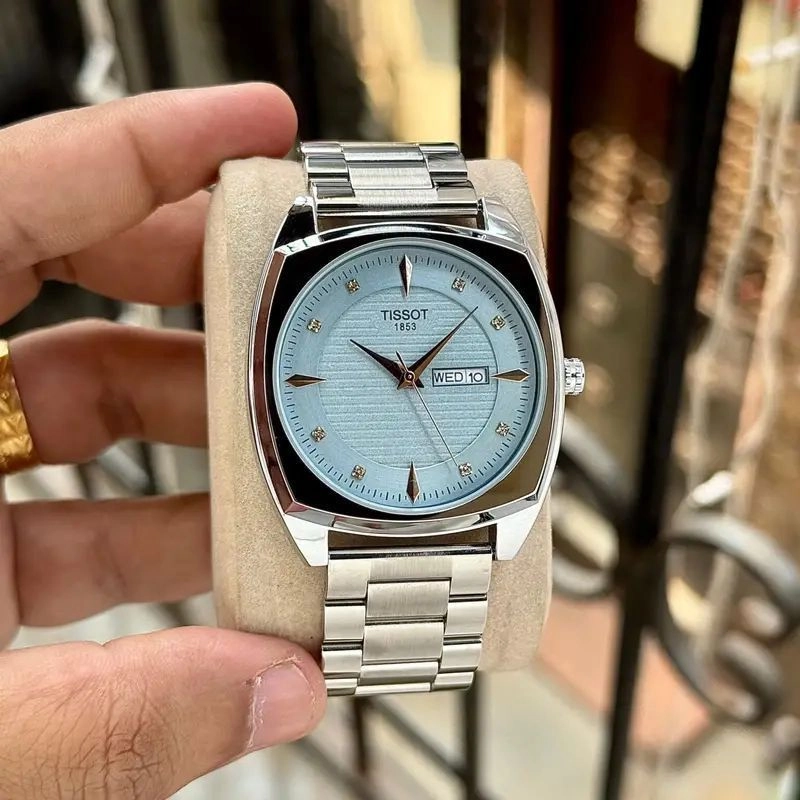 Tissot Gentleman Day-Date Silver 1