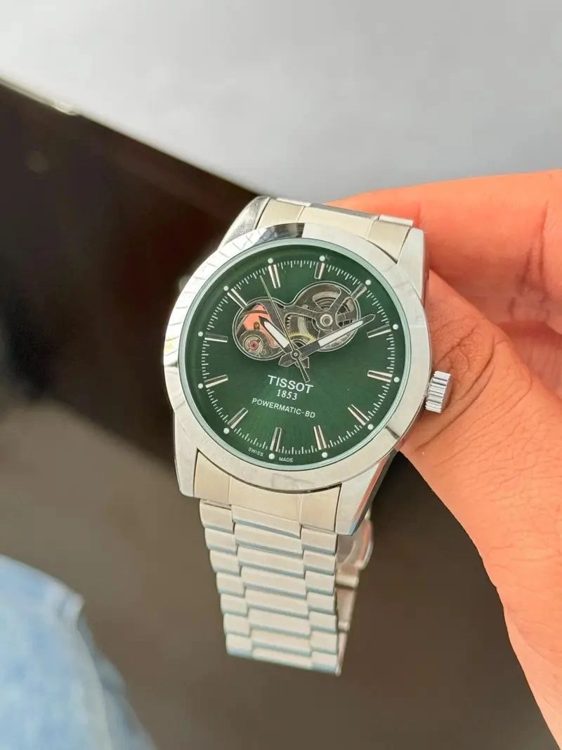 Tissot Gentleman Powermatic 80 Green Dial 2