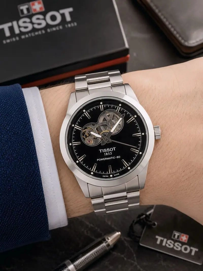 Tissot Gentleman Powermatic 80 Open Heart 4