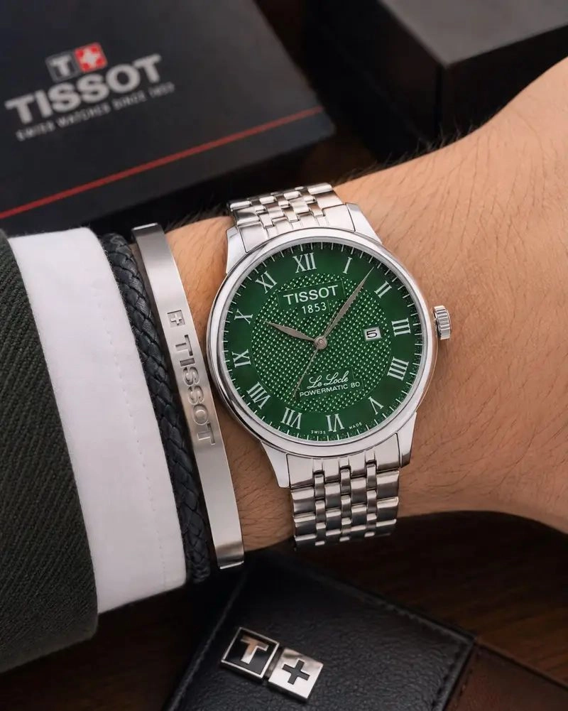 Tissot Lelocle Green Dial T-Classic Quartz 2